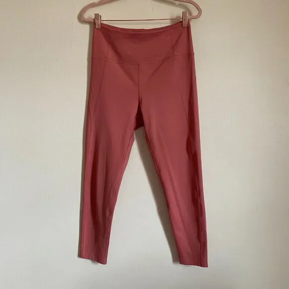 girlfriend collective | Clay Compressive High-Rise Legging Medium 7/8 Length - Picture 3 of 6